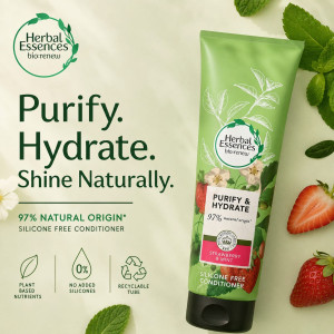 Letsshop Purify Hydrate Silicone Free Conditioner Strawberry Mint - 275ml