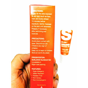Invoke Skin Health Sun Lance Sunblock Gel 50g