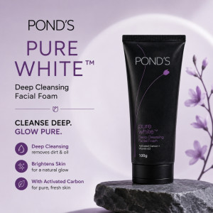 Letsshop Pure White Deep Cleansing Facial Foam - 100g