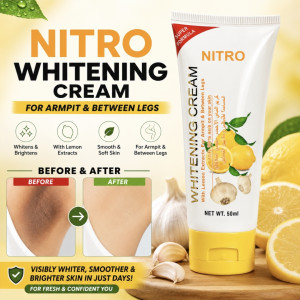 Letsshop Lemon Extract Brightening Whitening Cream - 50ml