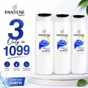 Letsshop Classic Clean Hair Shampoo 360ml - Pack Of 3