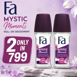 Letsshop Mystic Moments Roll On Deodorant 50ml - 2 Pack
