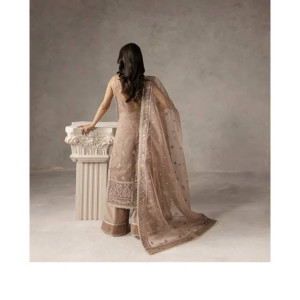 Imran Ramzan Blush De Rose Embroidered Unstitched 3 Piece