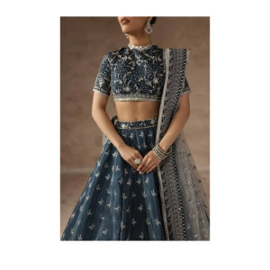 Imran Ramzan Reve Sarcelle Embroidered Unstitched 3 Piece