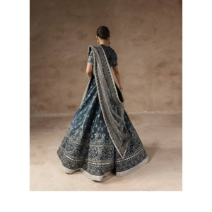 Imran Ramzan Reve Sarcelle Embroidered Unstitched 3 Piece