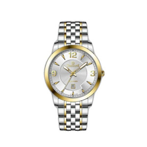 Timezone Infinity Nebula Watch For Men Two Tone Golden ( TZ-1333)