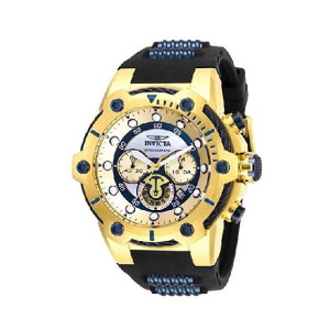 Invicta Bolt Chronograph Men's Watch Black-Blue (28037)