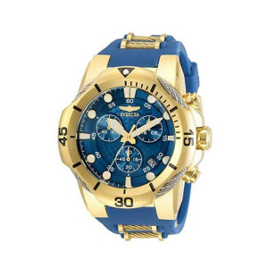 Invicta Bolt Chronograph Men's Watch Gold-Silver (31169)