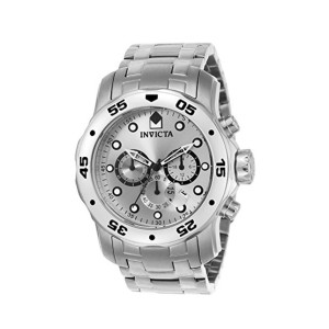 Invicta Pro Diver Chronograph Men's Watch Silver (0071)