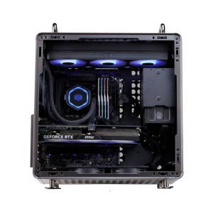 Cooler Master QUBE 540 High-Airflow ATX Mid-Tower Case Stardust Iron