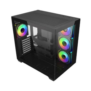 Cooler Master Elite 681 Panoramic ATX Mid Tower Case Black