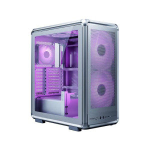 Cooler Master MasterFrame 500 Mesh ARGB Mid-Tower PC Case Silver