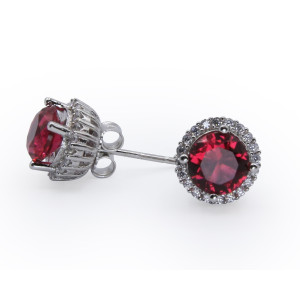 Zed Eye Blood Seeker Earrings For Women (ISE115)