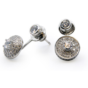 Zed Eye Horizon Cuffs Earrings For Women (ISE147)