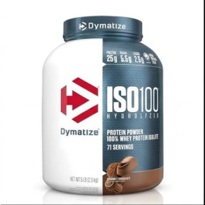 Dymatize ISO100 Hydrolyzed 100% Whey Protein Isolate – Gourmet Chocolate