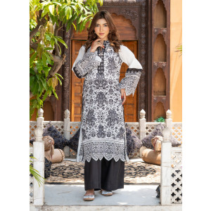 Ahlam Ivory Dusk Printed Lawn Kurta Set 2-Piece
