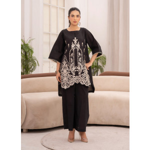 Ahlam Ivy Motifs Embroidered Lawn Suit 2-piece