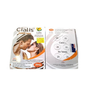 Jalandhar Traders Cialis 20mg 6 Tablets Card (AUS)
