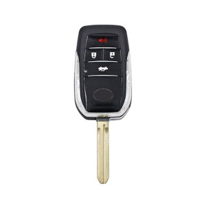 Ferozi Traders 4 Button Modified Flip Remote Car Key Shell For Toyota (0520)