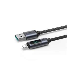 Joyroom 2.4A USB To Lighting LED Display Charging Cable 1.2M (S-AL012A16)