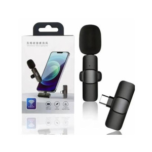 K8 Wireless Microphone for Type-C, iPhone Lightning & 3.5mm