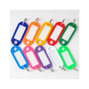 Afreeto Tags Keychain Pack Of 50 Pcs