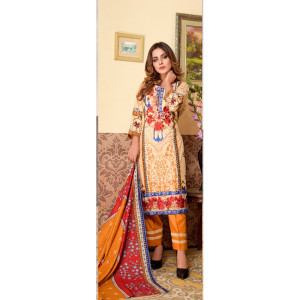 Khaddi Embroidered Collection 2020 Vol 01 3 Piece (06b)