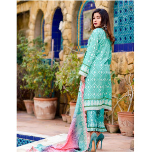 Khaddi Embroidered Summer Collection 2020 Vol 02 3 Piece (02b)