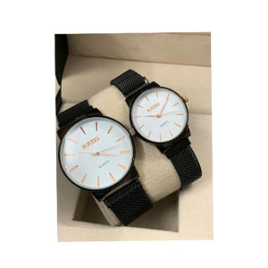 Khareed Express Watch For Men Pack Of 2 Black (0024)