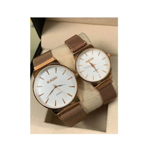 Khareed Express Watch For Men Pack Of 2 Golden (0025)