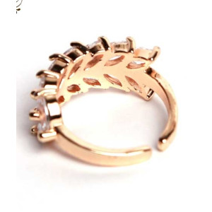 KhawajasKreation Adjustable Ring For Women Rose Gold
