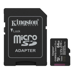 Kingston 64GB Canvas Select Plus Micro SD Memory Card