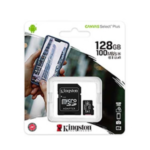 Kingston Canvas Select Plus 128GB Micro SD Card (SDCS2/128GB)