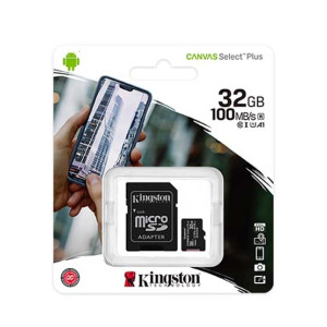 Kingston Canvas Select Plus 32GB Micro SD Card (SDCS2/32GB)