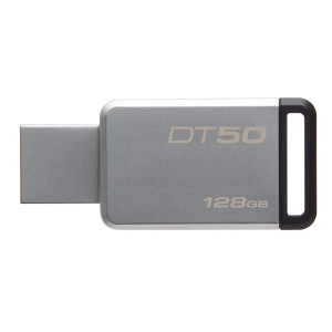 Kingston 128GB USB 3.0 Metal Flash Drive (DT50)