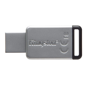 Kingston 128GB USB 3.0 Metal Flash Drive (DT50)