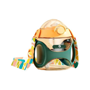 Komfy Sipper Water Bottle for Toddler Kids 330ml - Green (KFB103)