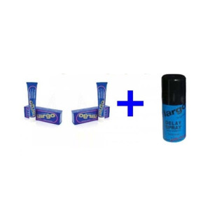 Largo Penis Enlargement Cream With Largo Super Delay Spray - (Pack Of 3)