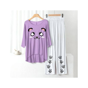 RGShop Printed Night Suit for Women