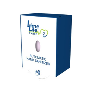 Limelite Care Wall Mount Automatic Sanitizer Dispenser With Cover Box