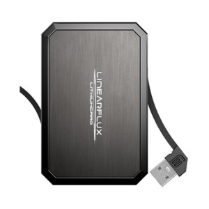 Linear Flux Lithiumcard Pro Portable Charger Black