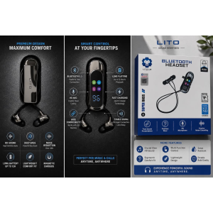 LitLito Neackbando Bluetooth Headest