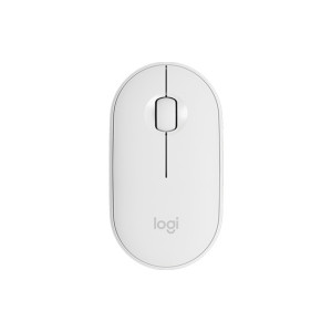 Logitech M350 Pebble Wireless Mouse White (910-005600)