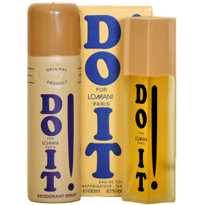 Pack of 2 – Lomani Do It Perfume & Deodorant For Men – 100 ml & 200 ml