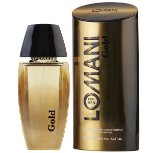 Lomani Gold Perfume Eau De Toilette For Men 100ml