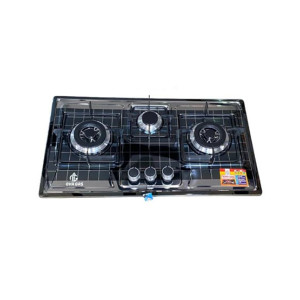 3 Burners Square Design LPG Gas Hob