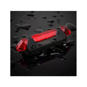 M-Mart 1Pc Portable Red Bicycle Tail Light