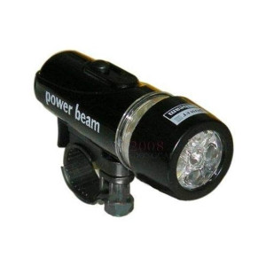 M-Mart Bicycle 5 LED Torch Flash Light - Black
