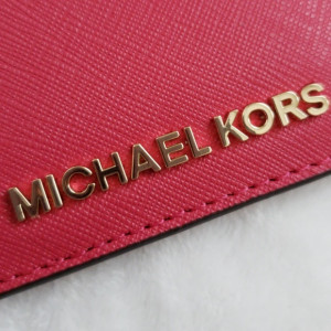 Michael Kors Jet Set Card Case Pink
