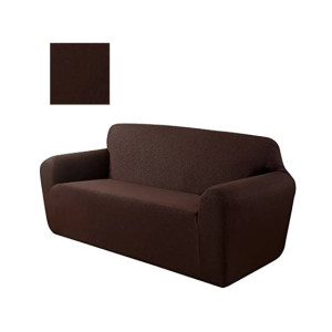 Maguari Jersey 5 Seater Sofa Cover Brown